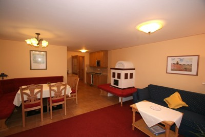 Ferienwohnung mit Hallenbad - Wohnung 6 Wohnzimmer